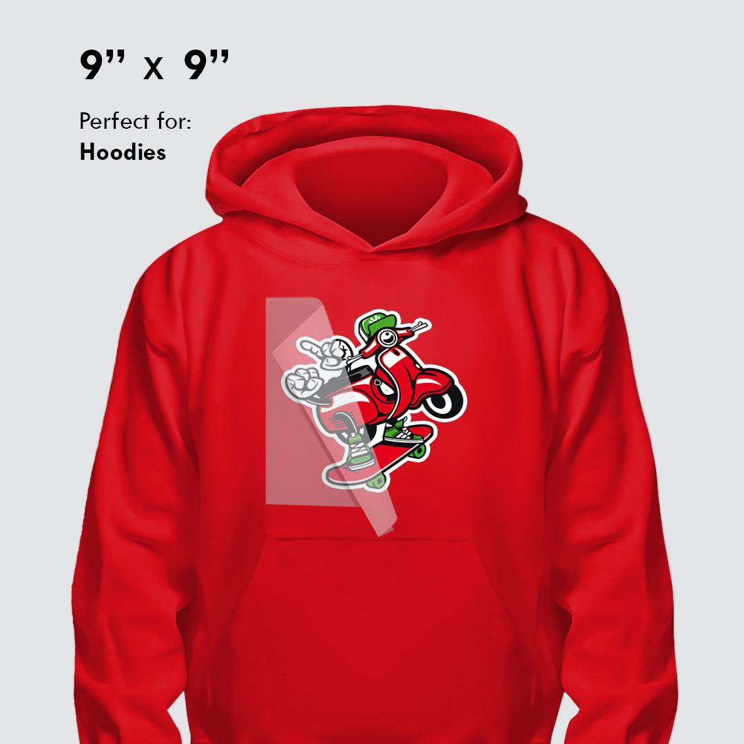 DTF Transfer for Hoodies - Alpha Print