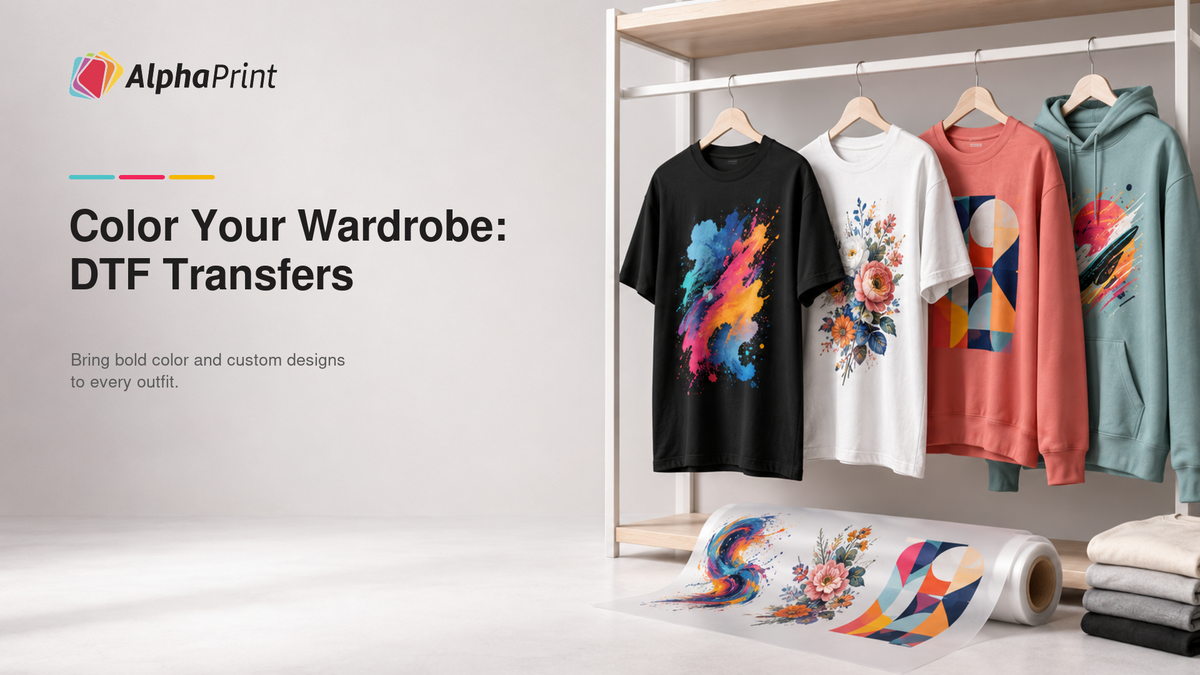 Color Your Wardrobe: DTF Transfers