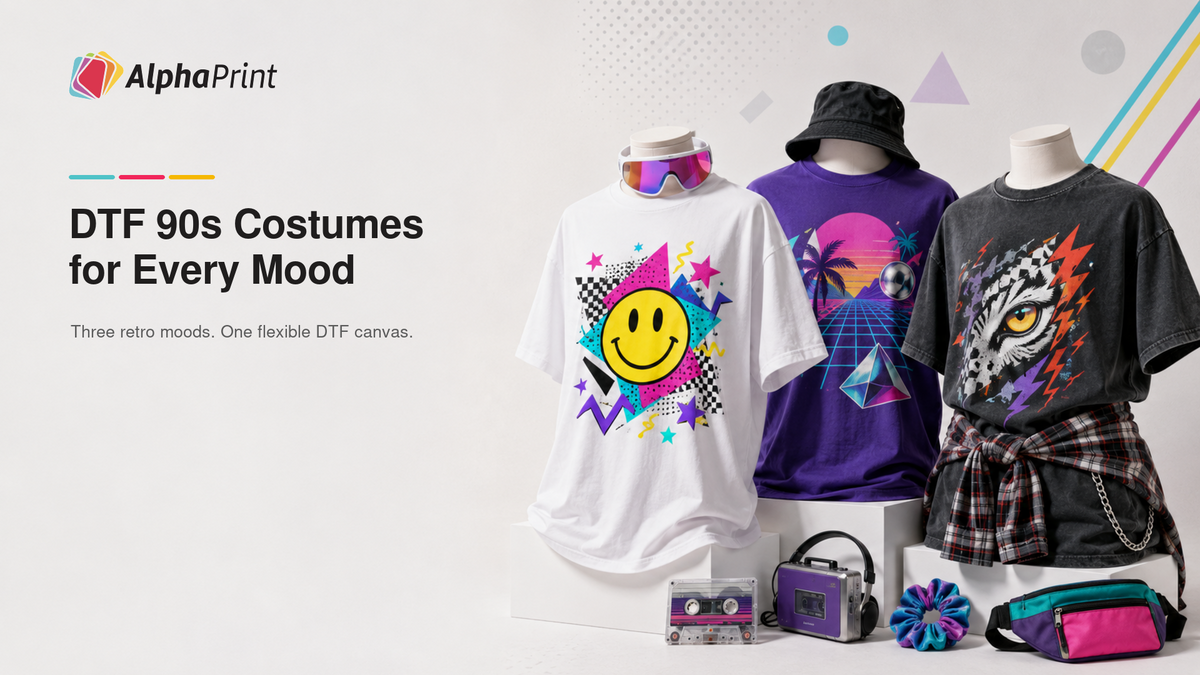 DTF 90s Costumes for Every Mood