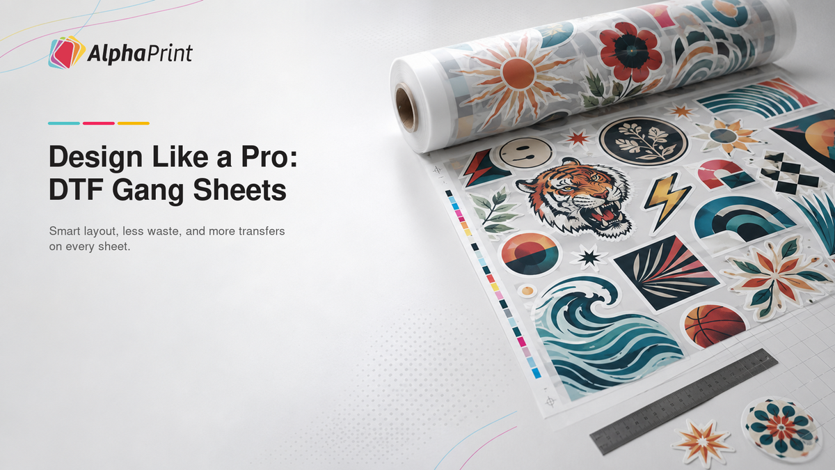 Design Like a Pro: DTF Gang Sheets