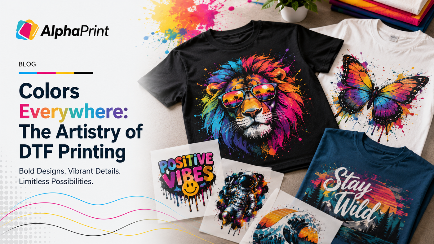 Colors Everywhere: The Artistry of DTF Printing