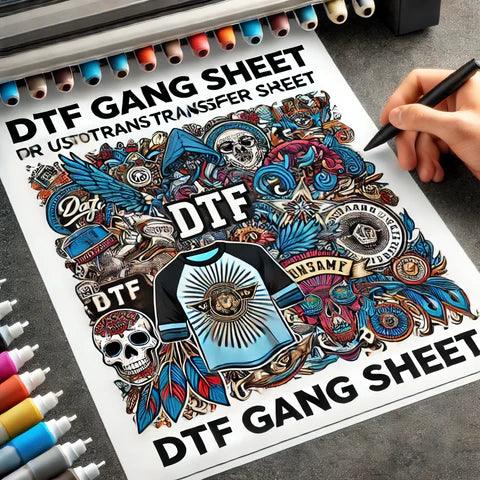 Design Like a Pro: DTF Gang Sheets
