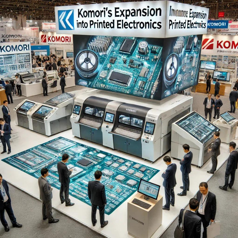 Komori Expands into Printed Electronics to Drive Innovation in Print Technology