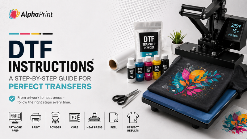 DTF Instructions: A Step-by-Step Guide for Perfect Transfers