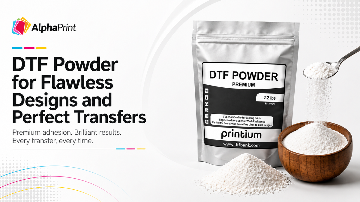 DTF Powder for Flawless Designs and Perfect Transfers