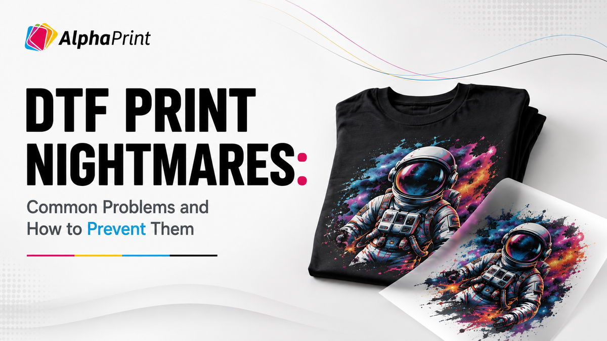DTF Print Nightmares: Common Problems and How to Prevent Them