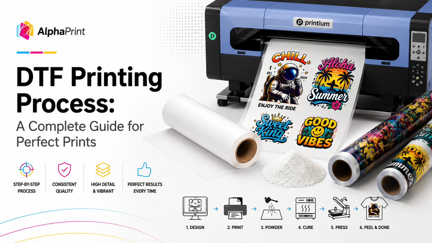 DTF Printing Process: A Complete Guide for Perfect Prints