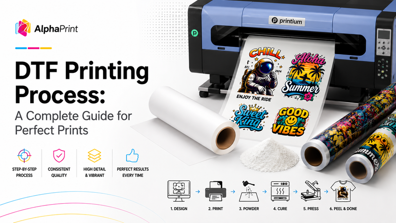 DTF Printing Process: A Complete Guide for Perfect Prints