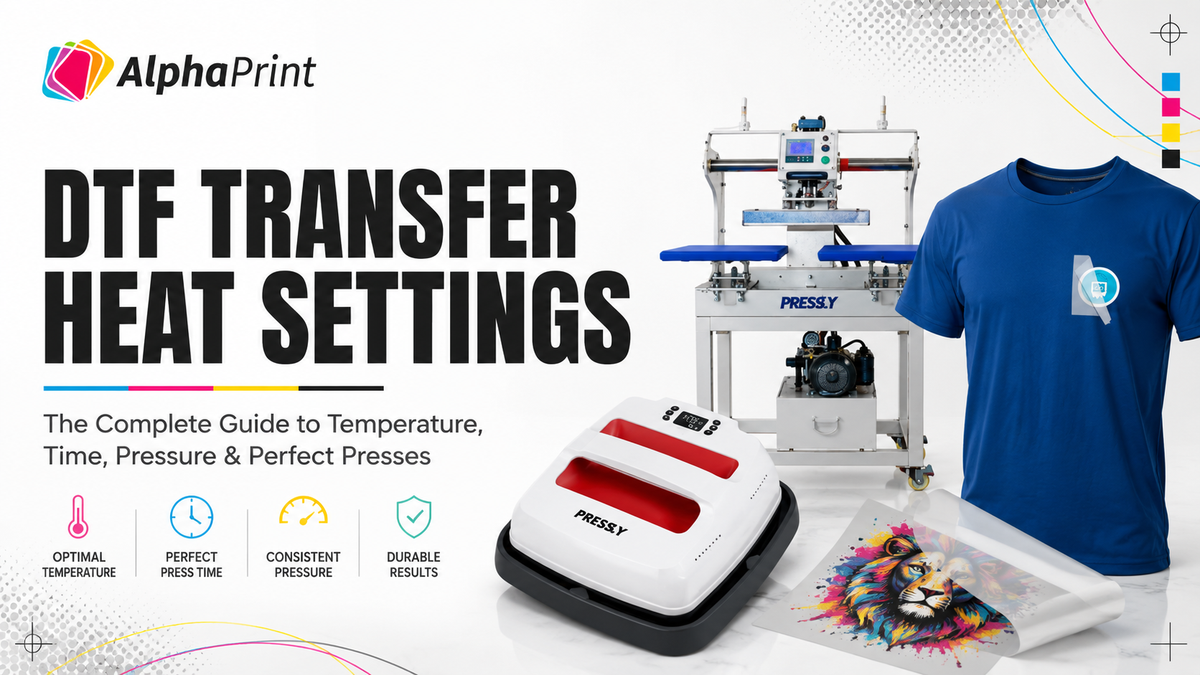 DTF Transfer Heat Settings
