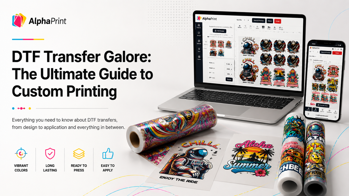 DTF Transfer Galore: The Ultimate Guide to Custom Printing
