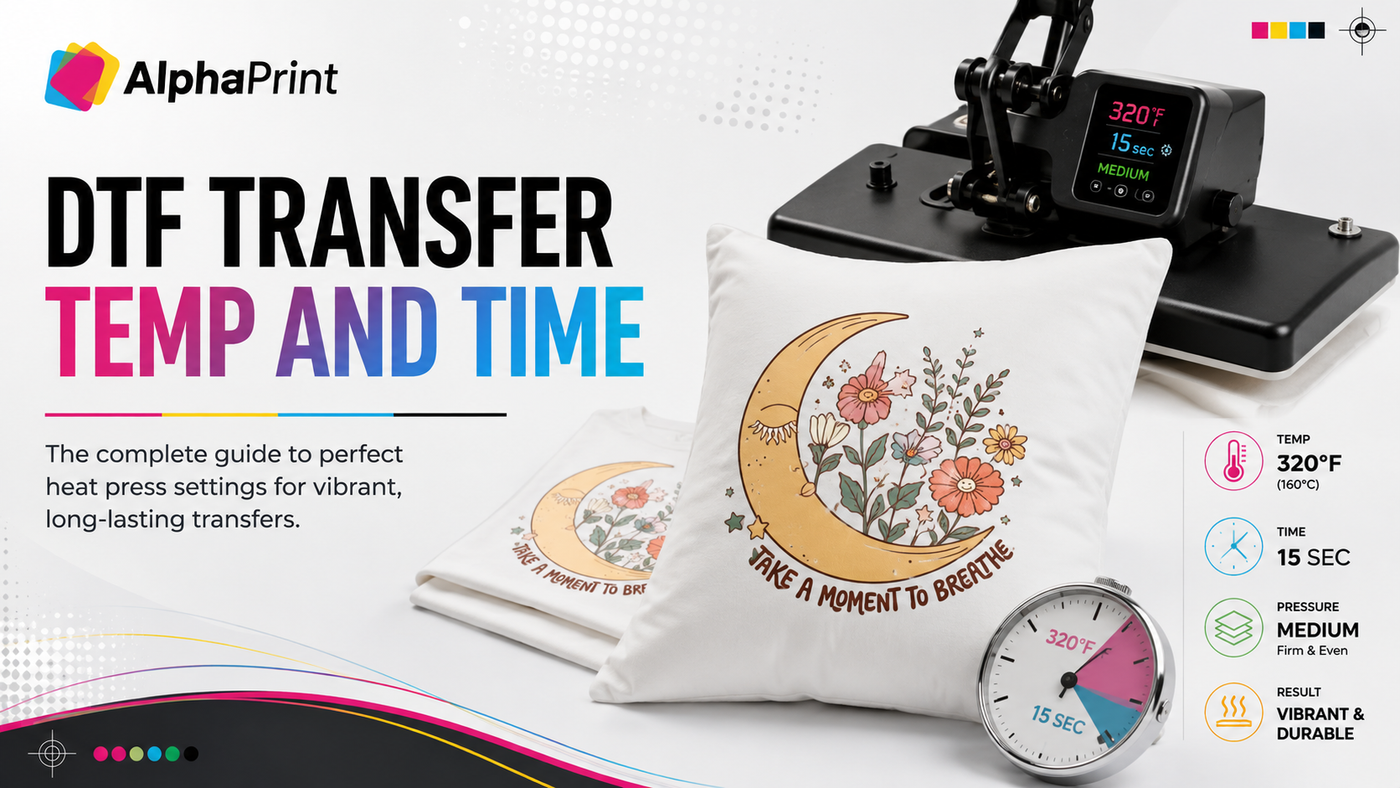 DTF Transfer Temp and Time: A Practical Heat Press Guide