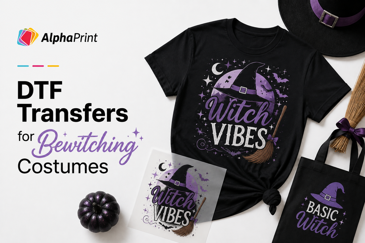 DTF Transfers for Bewitching Costumes