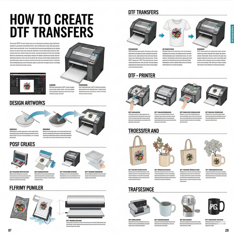 How To Create DTF Transfers