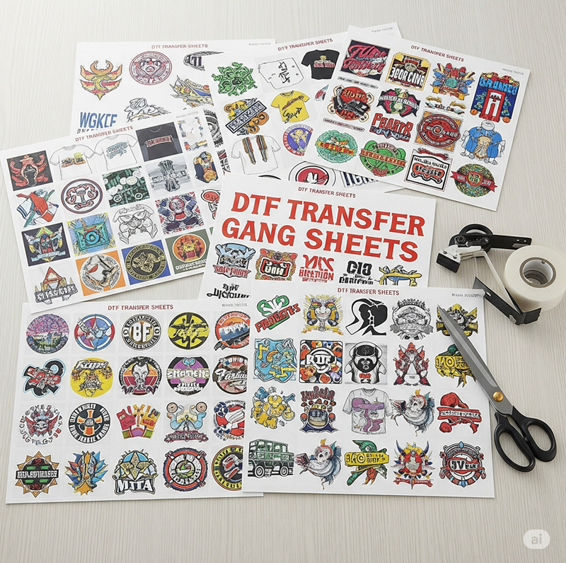 DTF Transfer Gang Sheets