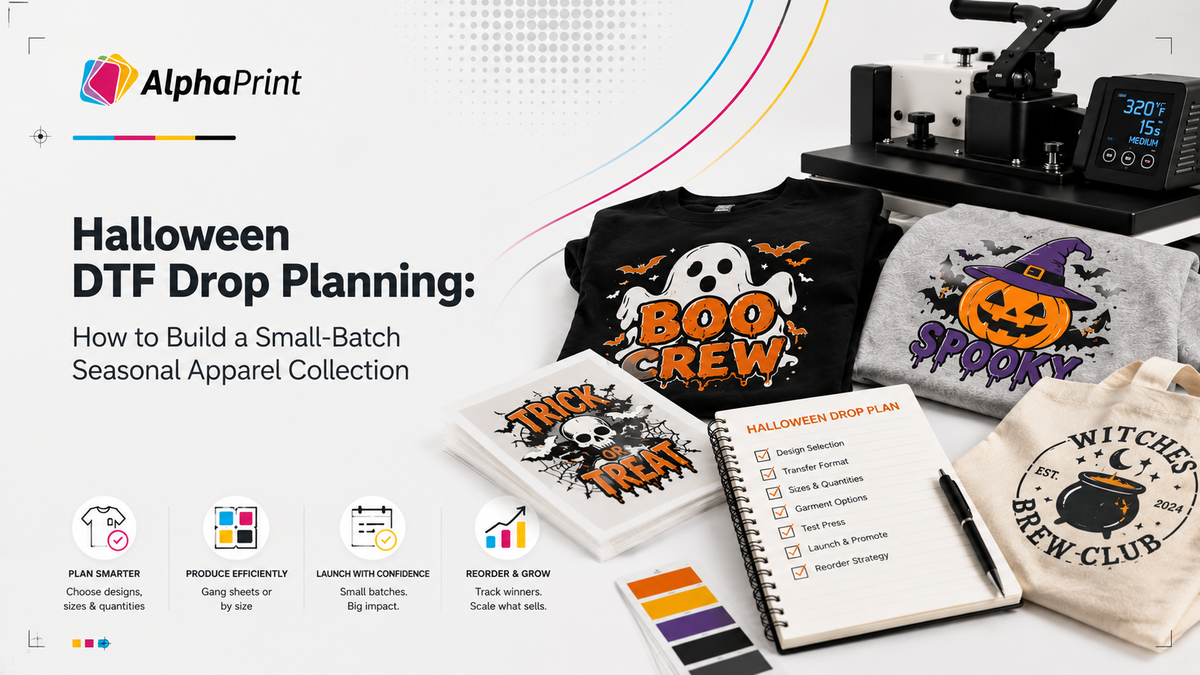 Halloween DTF Drop Planning: How to Build a Small-Batch Seasonal Apparel Collection