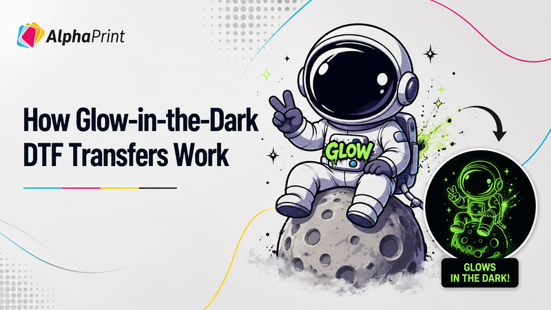 How Glow-in-the-Dark DTF Transfers Work