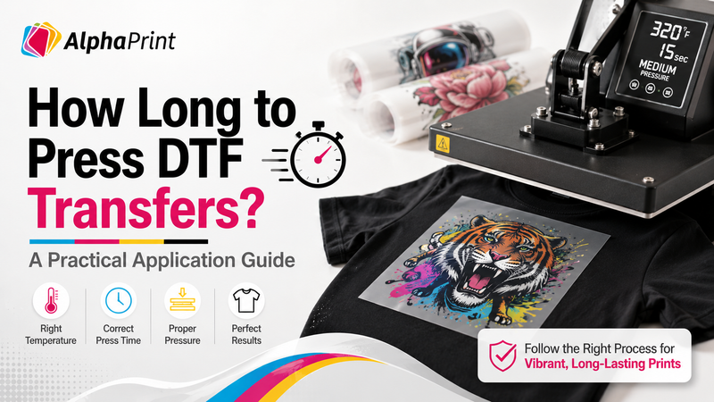 How Long to Press DTF Transfers? A Practical Application Guide