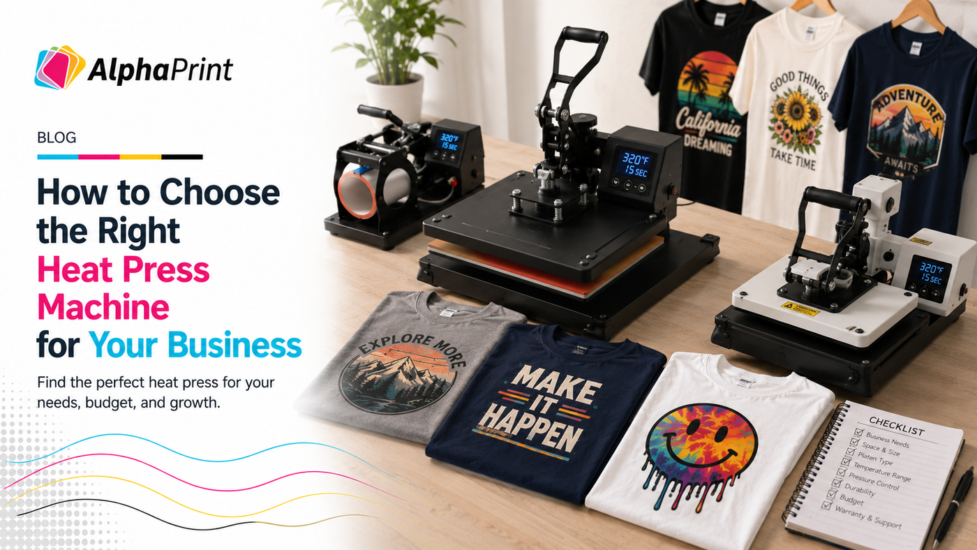 How to Choose the Right Heat Press Machine for Your Business