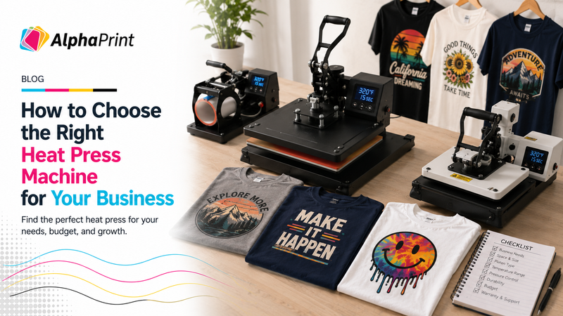 How to Choose the Right Heat Press Machine for Your Business