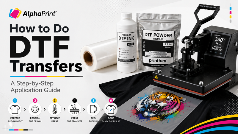 How to Do DTF Transfers: A Step-by-Step Application Guide