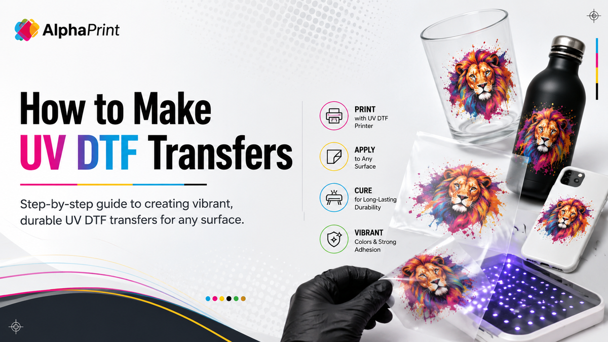 How to Make UV DTF Transfers