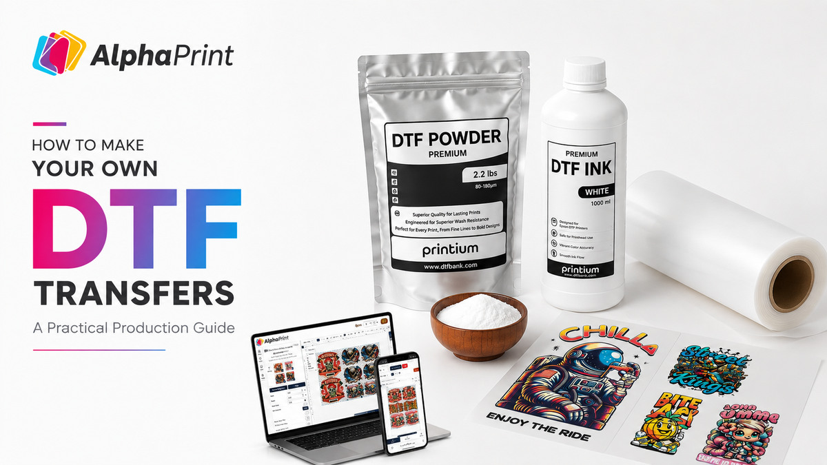 How to Make Your Own DTF Transfers: A Practical Production Guide