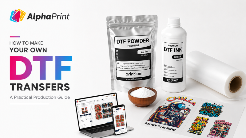 How to Make Your Own DTF Transfers: A Practical Production Guide