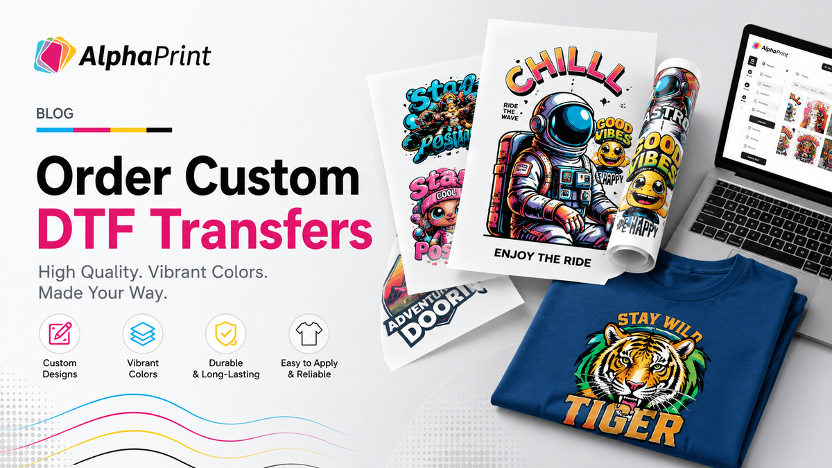 Order Custom DTF Transfers
