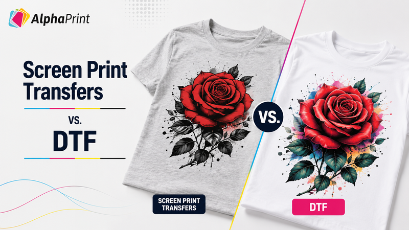 Screen Print Transfers vs. DTF