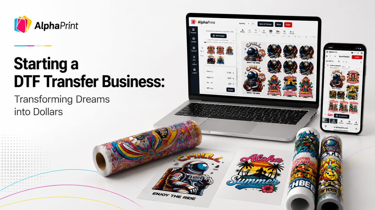 Starting a DTF Transfer Business: Transforming Dreams into Dollars