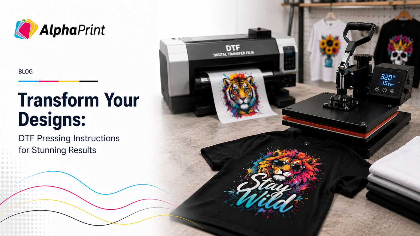 Transform Your Designs: DTF Pressing Instructions for Stunning Results