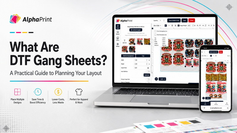 What Are DTF Gang Sheets? A Practical Guide to Planning Your Layout