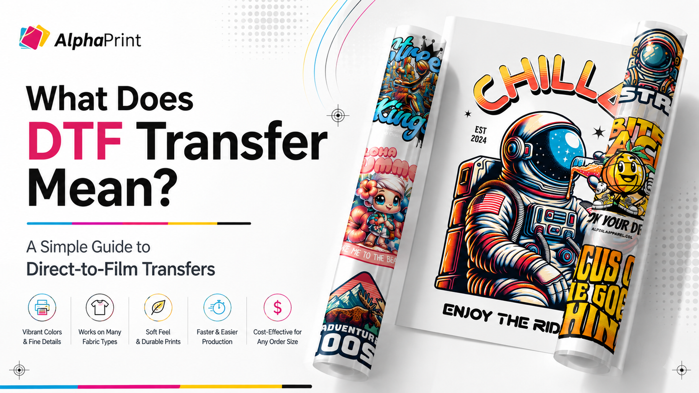 What Does DTF Transfer Mean? A Simple Guide to Direct-to-Film Transfers