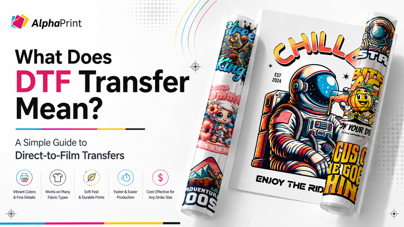 What Does DTF Transfer Mean? A Simple Guide to Direct-to-Film Transfers