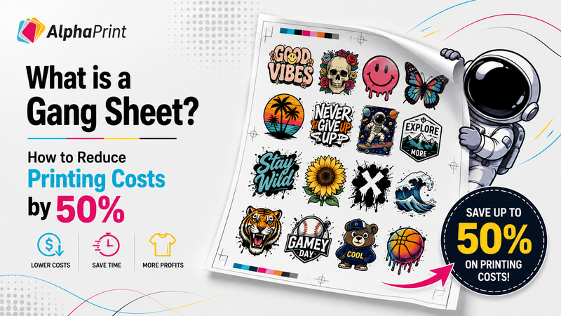 What is a Gang Sheet? How to Reduce Printing Costs by 50%