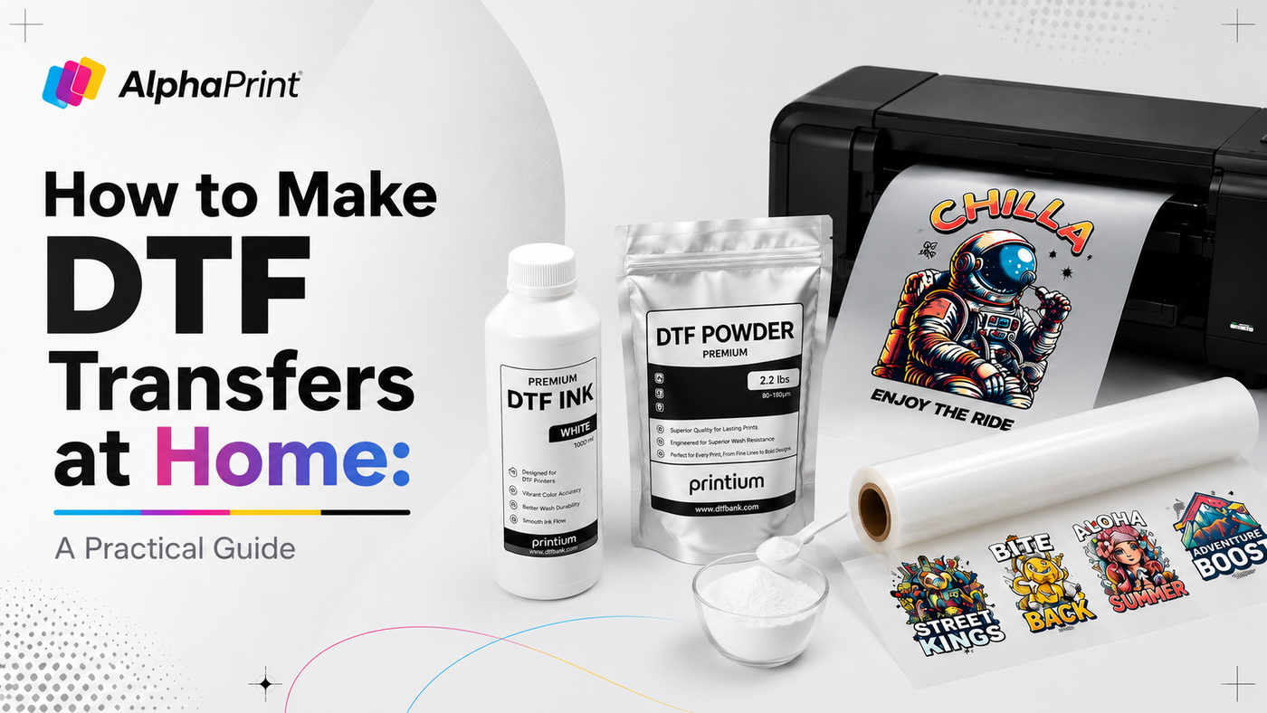 How to Make DTF Transfers at Home: A Practical Guide