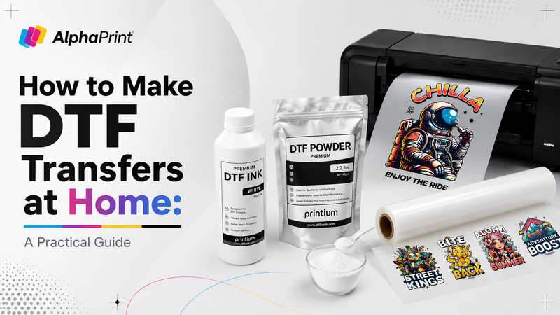 How to Make DTF Transfers at Home: A Practical Guide