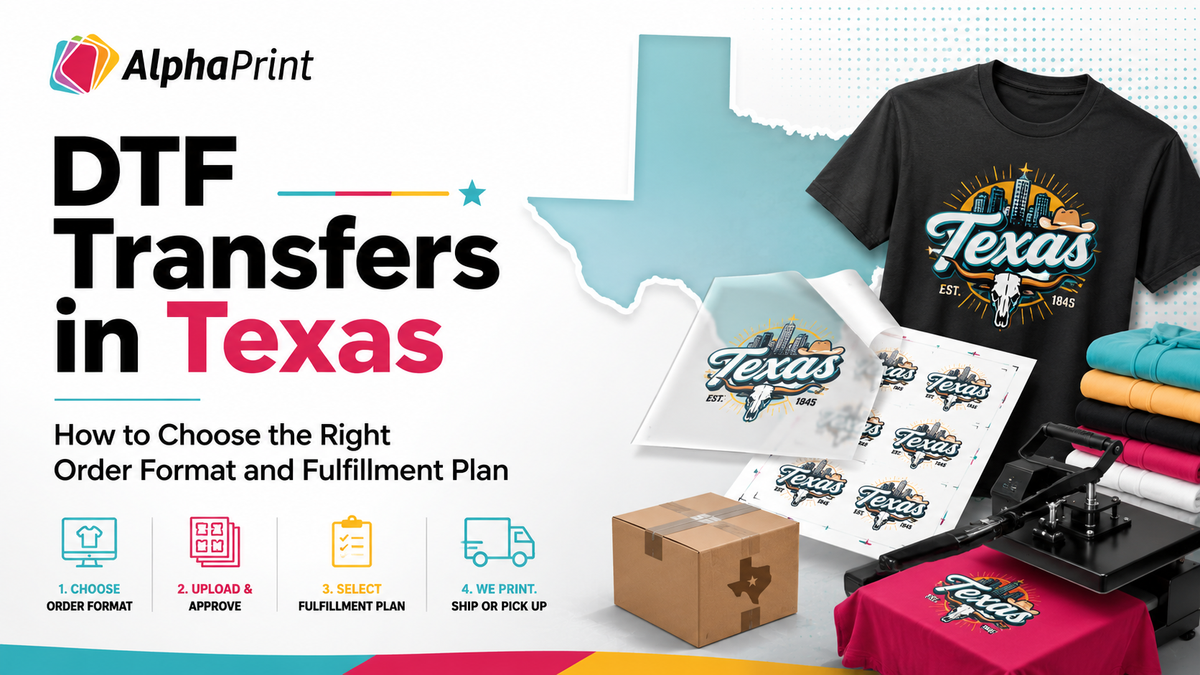 DTF Transfers in Texas: How to Choose Right