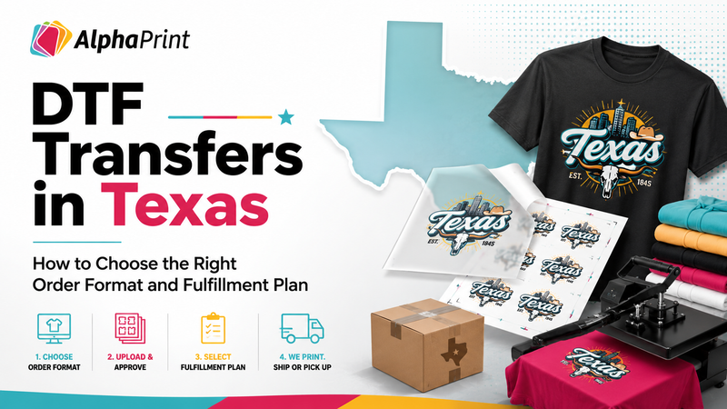 DTF Transfers in Texas: How to Choose Right