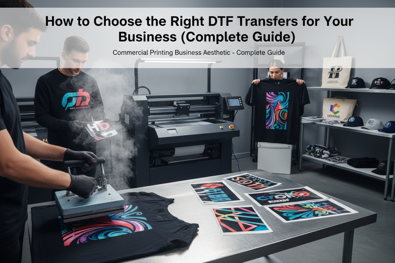 How to Choose the Right DTF Transfers for Your Business (Complete Guide)