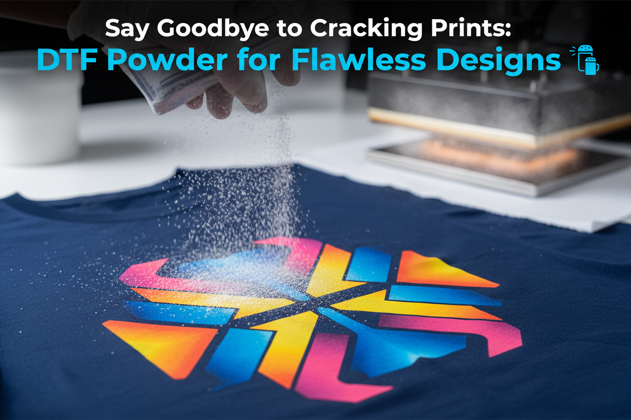 Say Goodbye to Cracking Prints: DTF Powder for Flawless Designs
