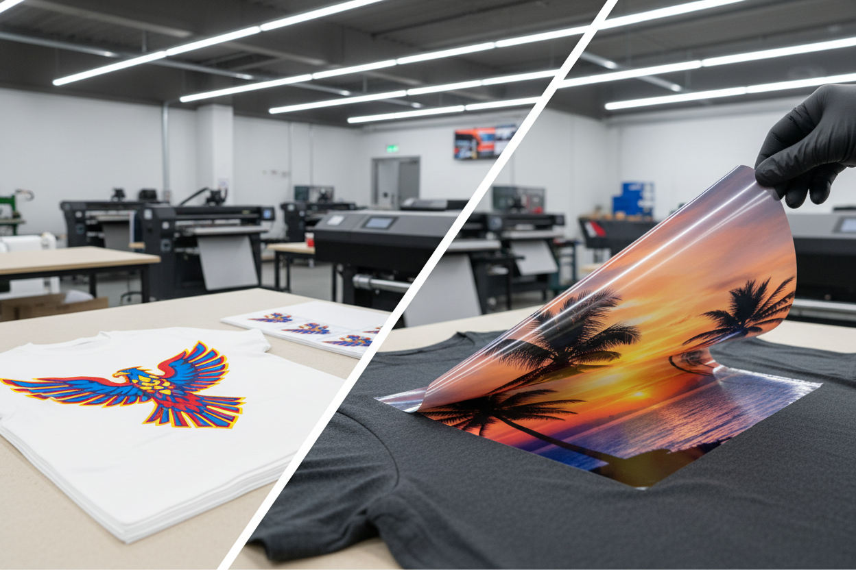 Screen Print Transfers vs. DTF