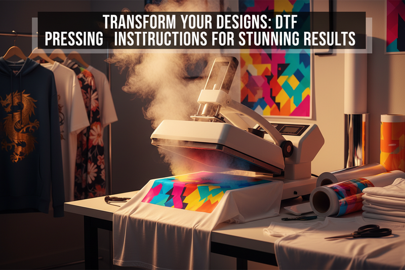 Transform Your Designs: DTF Pressing Instructions for Stunning Results
