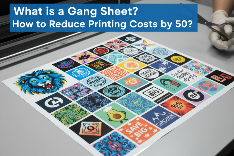 What is a Gang Sheet? How to Reduce Printing Costs by 50%
