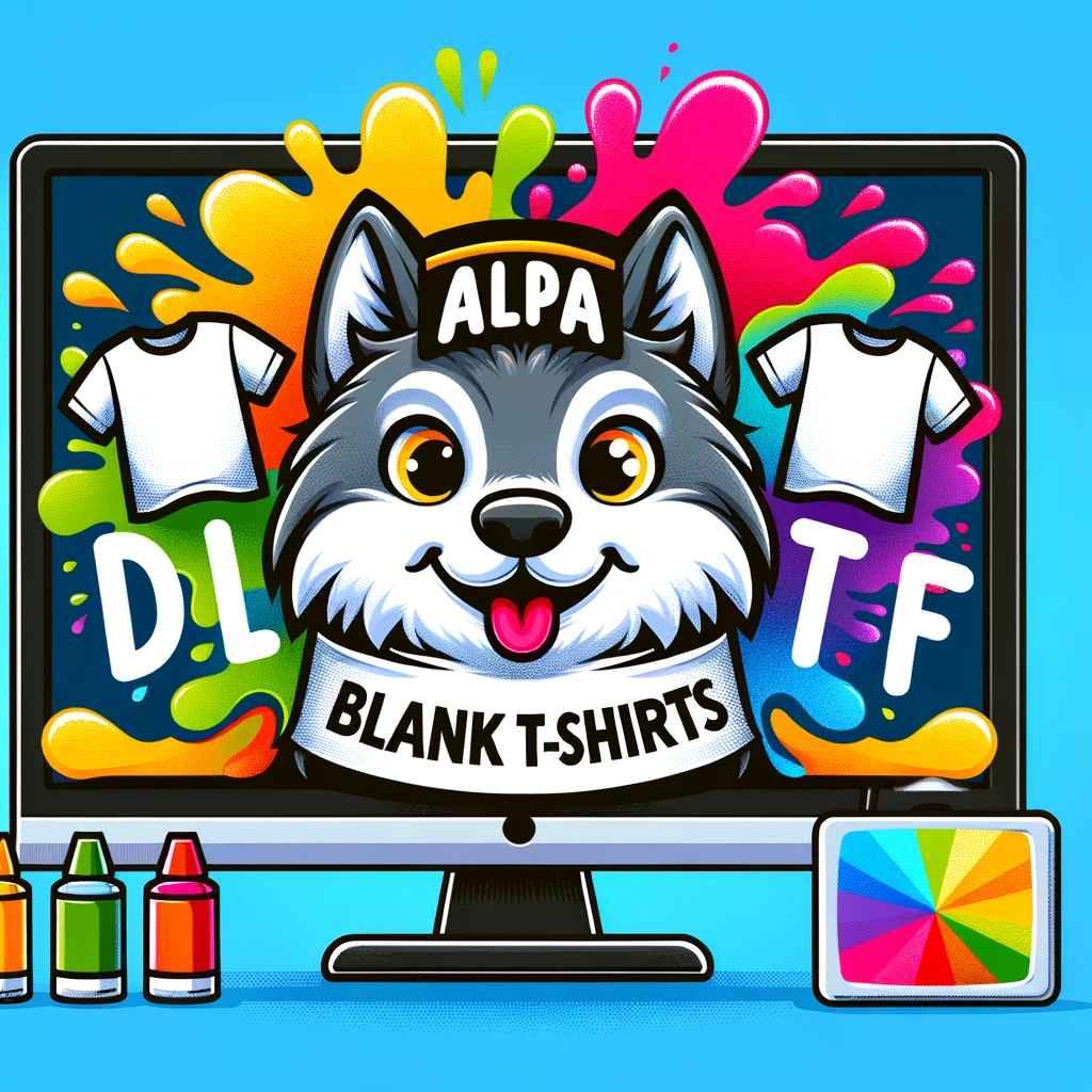 Blank T-shirts - Alpha Print