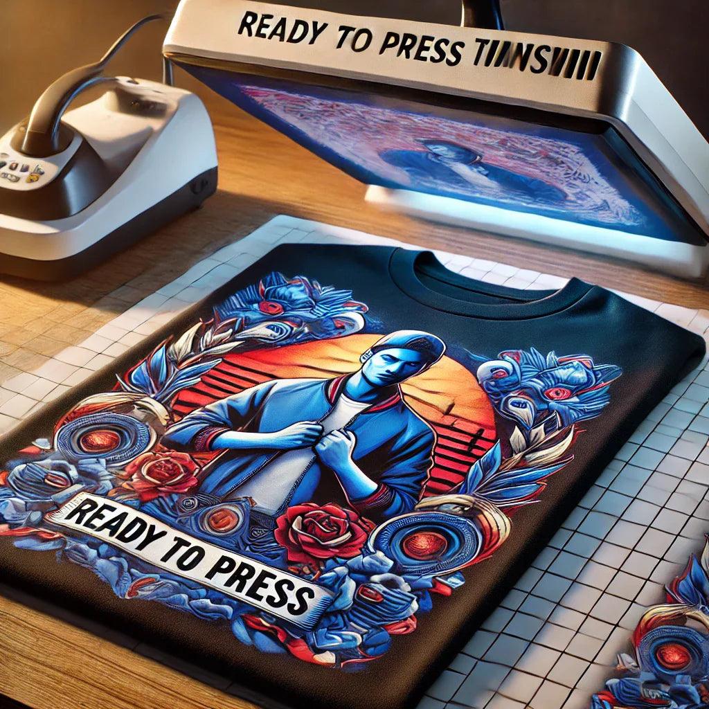 Ready to Press DTF Transfer