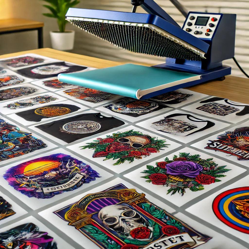 DTF Transfer Sheets Ready to Press