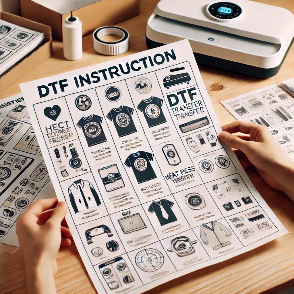 DTF Transfer Instructions