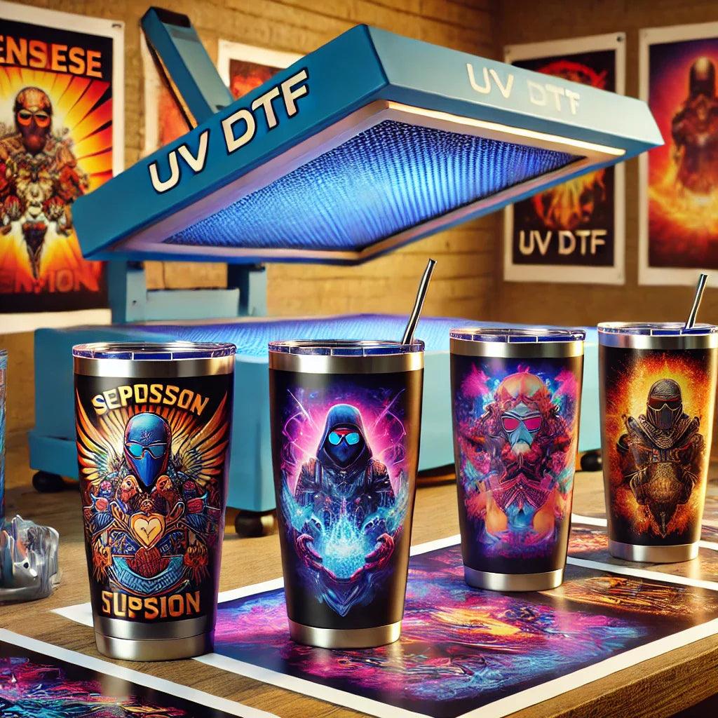 UV DTF Transfers for Tumblers