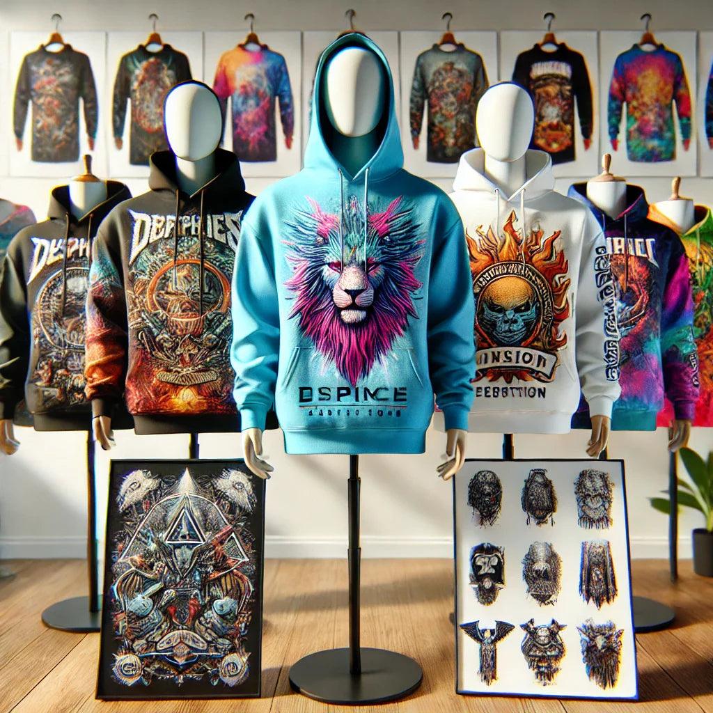 custom printed hoodies